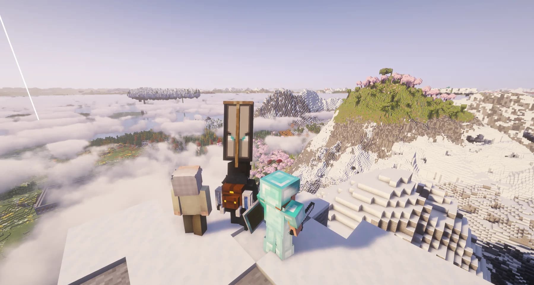 FEGCraft gemeinsamer Build auf dem Server